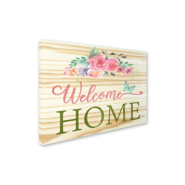 Jean Plout 'Welcome Home 1' Canvas Art,18x24